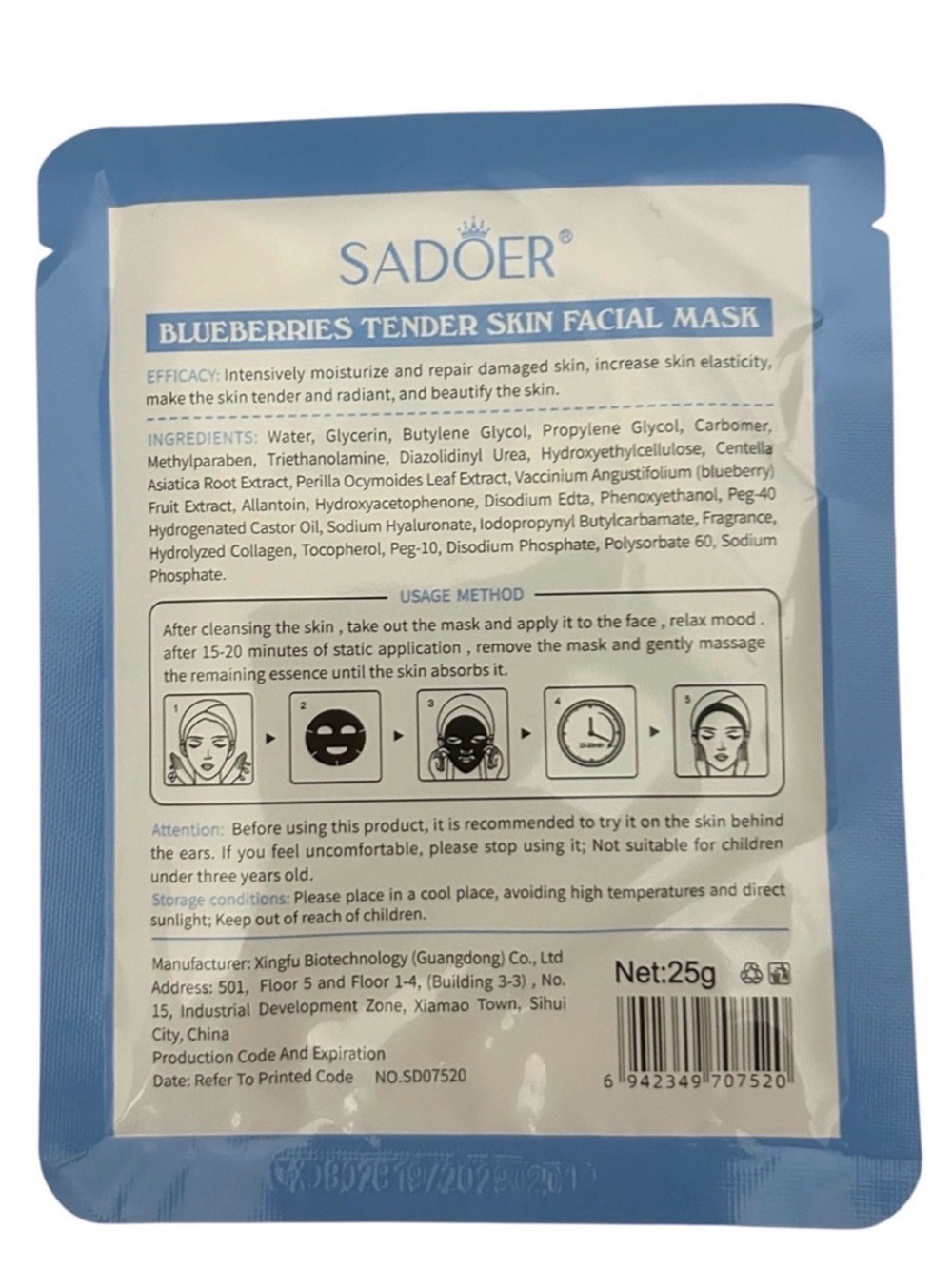Great Hair Day Pick 1 Plush Spa Headband & Sadoer Face Mask - Picture 10 of 17